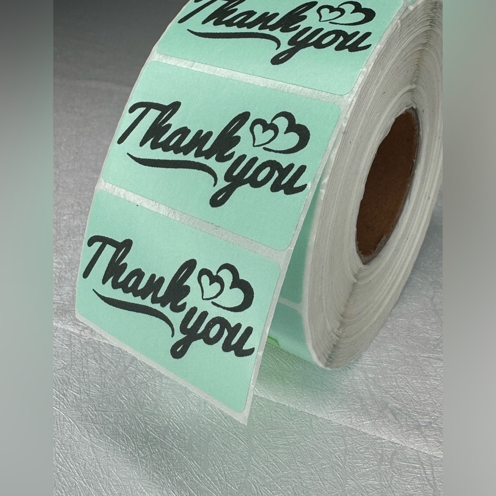Thank You Stickers for Small Business | 100 Self-Adhesive label sticker - Picture 6 of 12